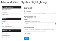 syntaxHighlightingAdministration.png